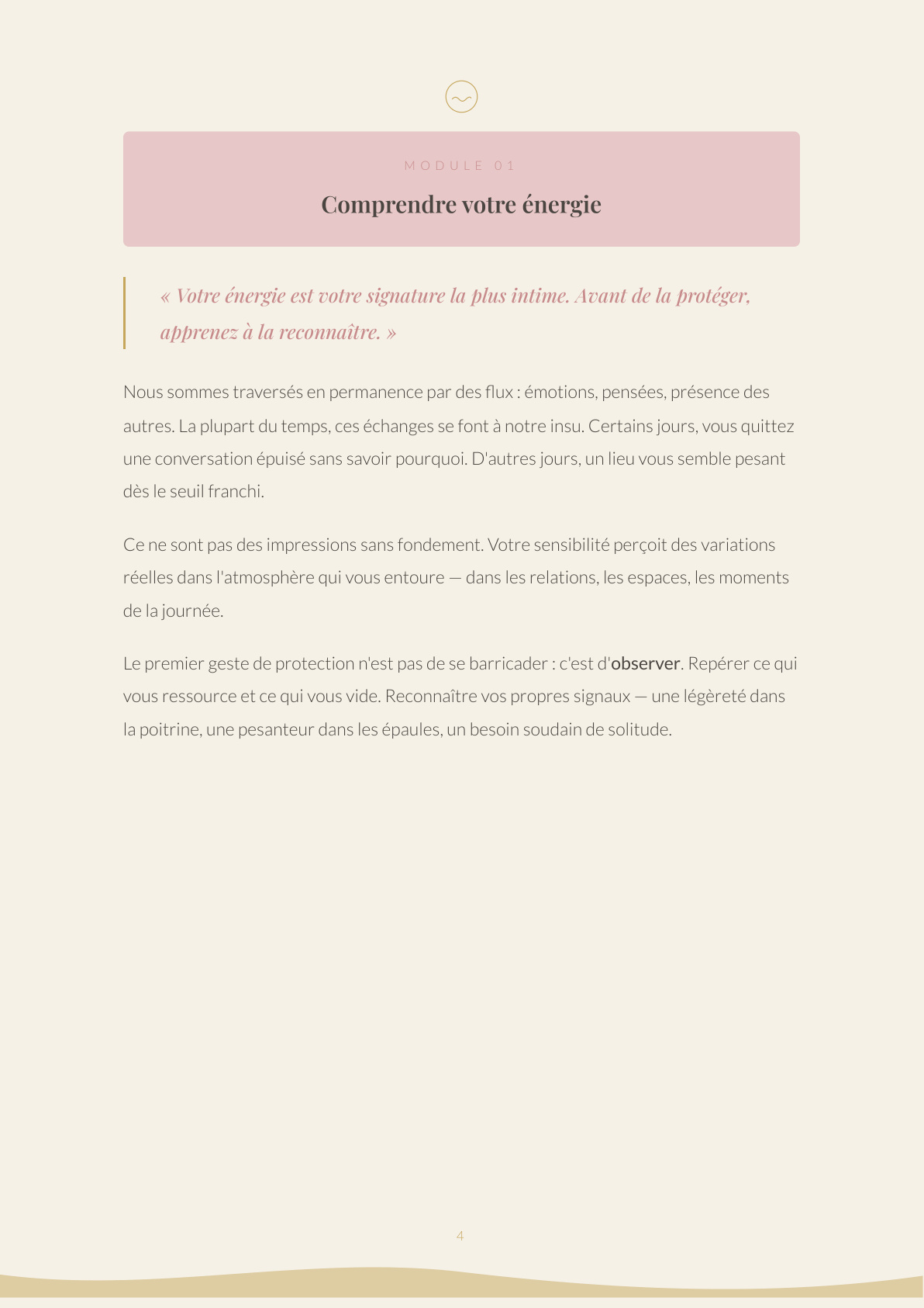 Page 2 du guide Bouclier Énergétique